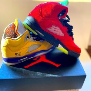 SOLD**Nike Air Jordan 5 Retro SE Basketball Shoes, Size 6Y